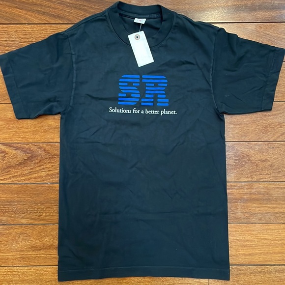 NWT Sporty & Rich Tee - Black - Picture 4 of 6